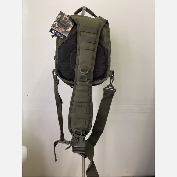 Highland Tactical Eagle Sling Bag Molle Web Adjustable Crossbody - Picture 4 of 5